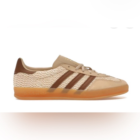 Adidas Gazelle Indoor Sand Strata Premium Brown 6.5 US women’s NWT - Picture 1 of 3